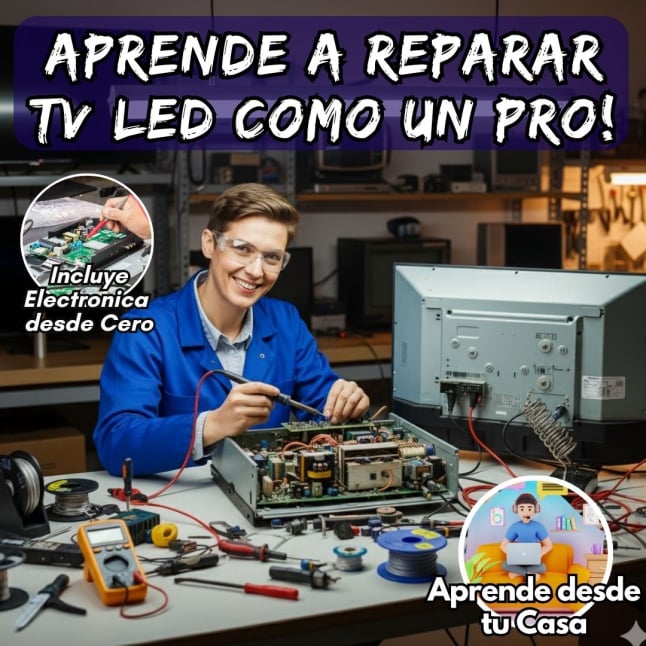 Curso Reparación TV LED